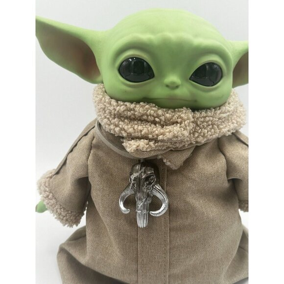Star Wars The Mandalorian Child Baby Din Grogu 12" Mattel Lucasfilm Plush - Picture 5 of 13